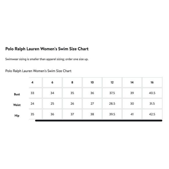 New $155 Lauren Ralph Lauren Banded Modern Plunge Neck One-Piece Swimsuit Sz. 12 - Picture 4 of 7